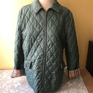 Burberry Brit Quilted Coat Jacket